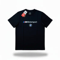 BMW M Motorsport Garage Regular Fit Crew-Neck T-Shirt (Black, M)