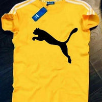 Regular Fit T-Shirt (Yellow, L)