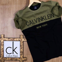 Regular Fit T-Shirt (Green & Black, L)