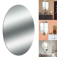 Combo of Oval Shape & Square Shape Mirror (Pack of 1)