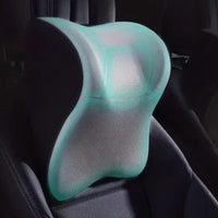 Neck & back support pillow combo