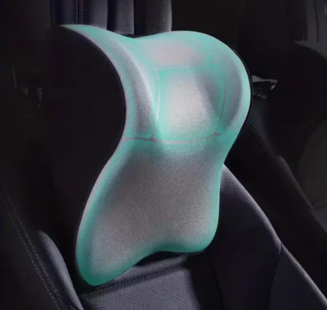Neck & back support pillow combo